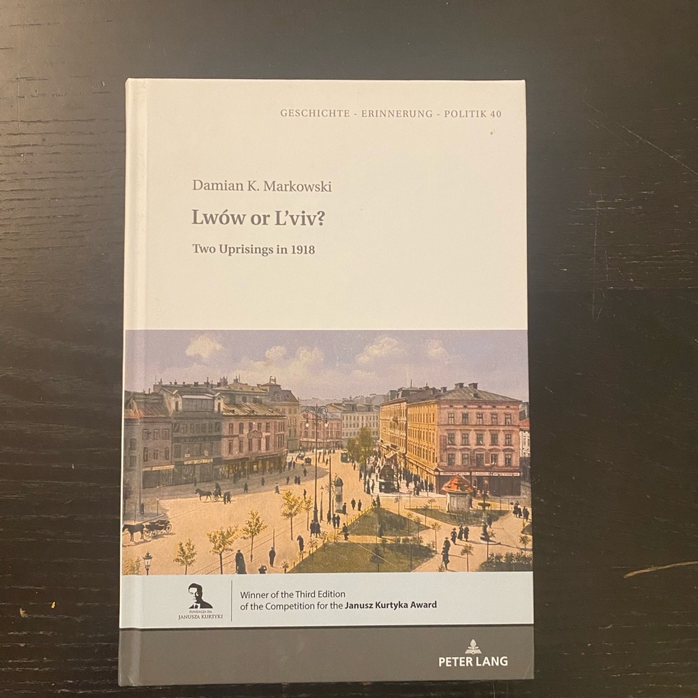 Peter Lang Book - Lwów or L'viv?
